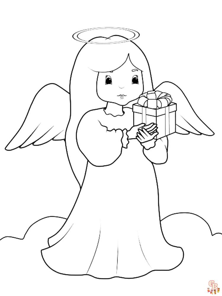 desenhos de natal para colorir  Desenho de natal, Páginas para colorir,  Anjos de natal