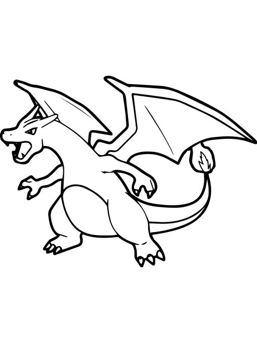 Morsomme Charizard Coloring Pages For Barn Gbcoloring The Best Porn