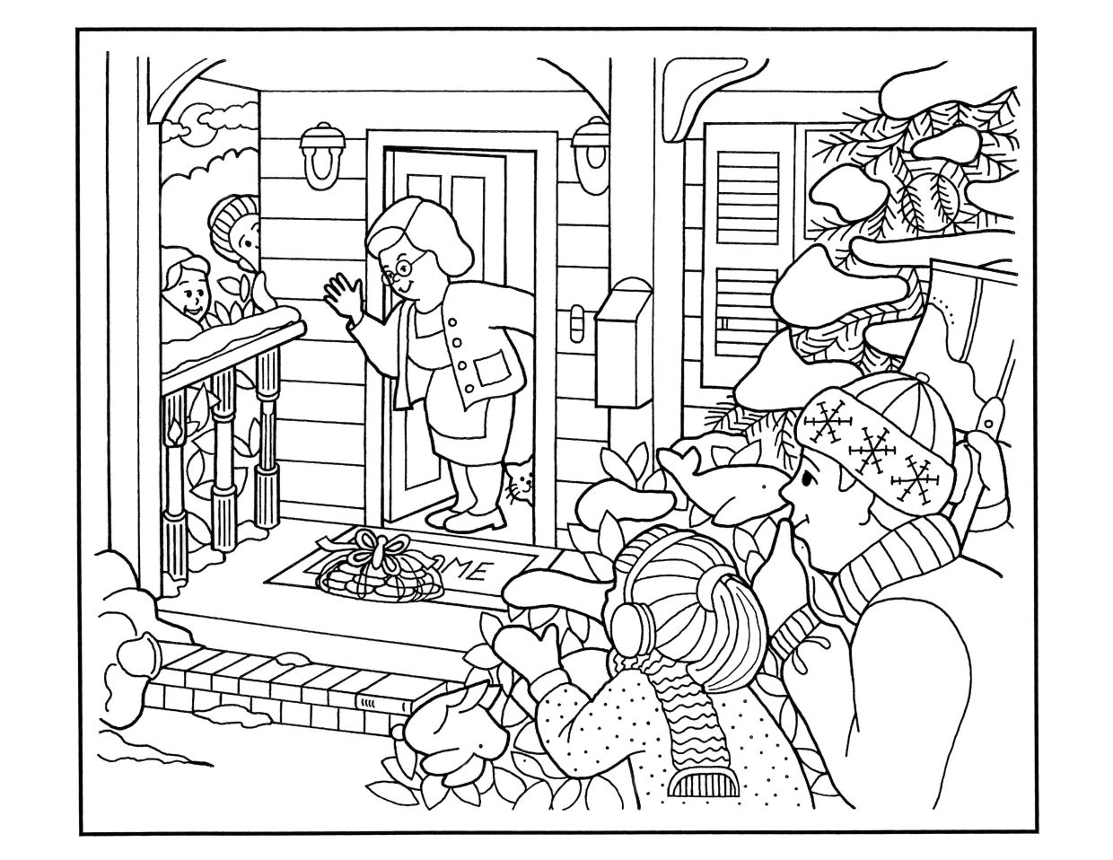 Nativity Coloring Pages Free Printable Gbcoloring The Best Porn Website