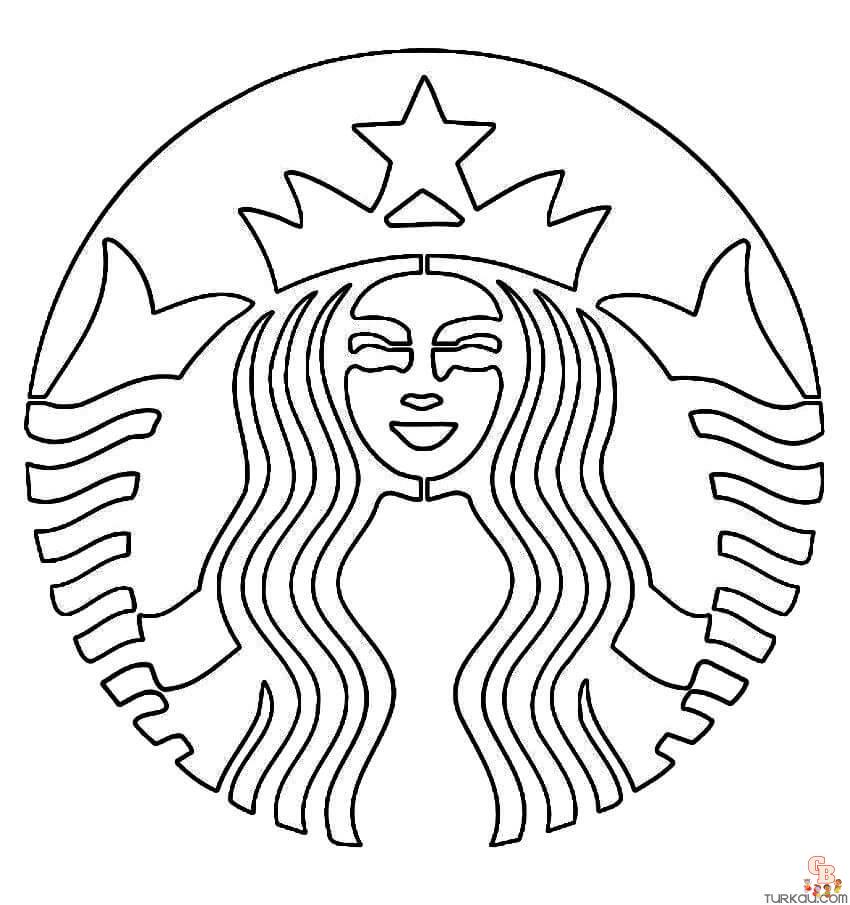 Free Printable Starbucks Coloring Pages GBcoloring
