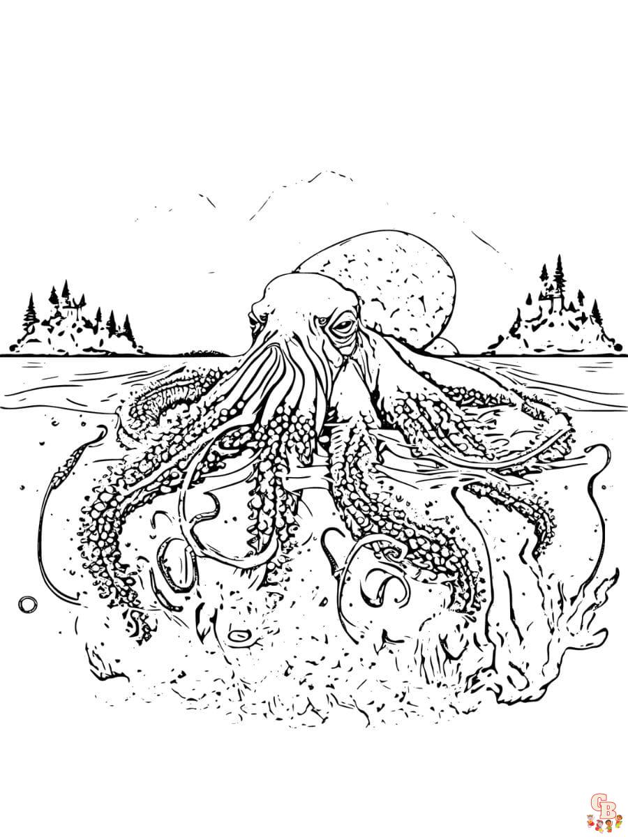 free mythical creatures coloring pages