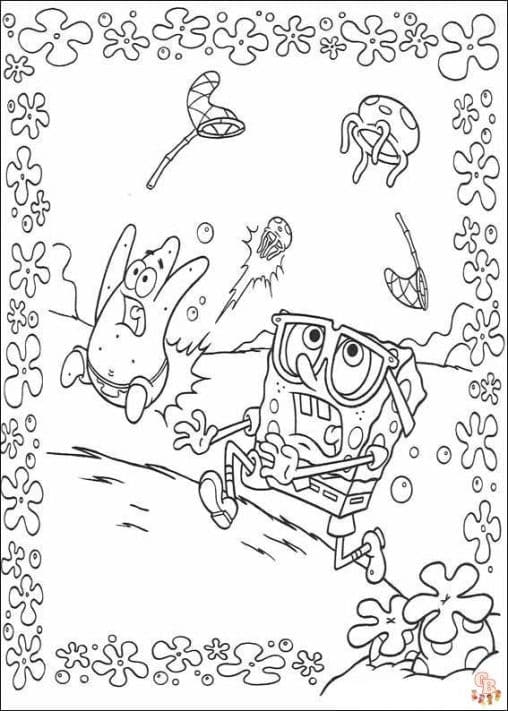 Spongebob Coloring Pages: Free, Printable and Easy to Color