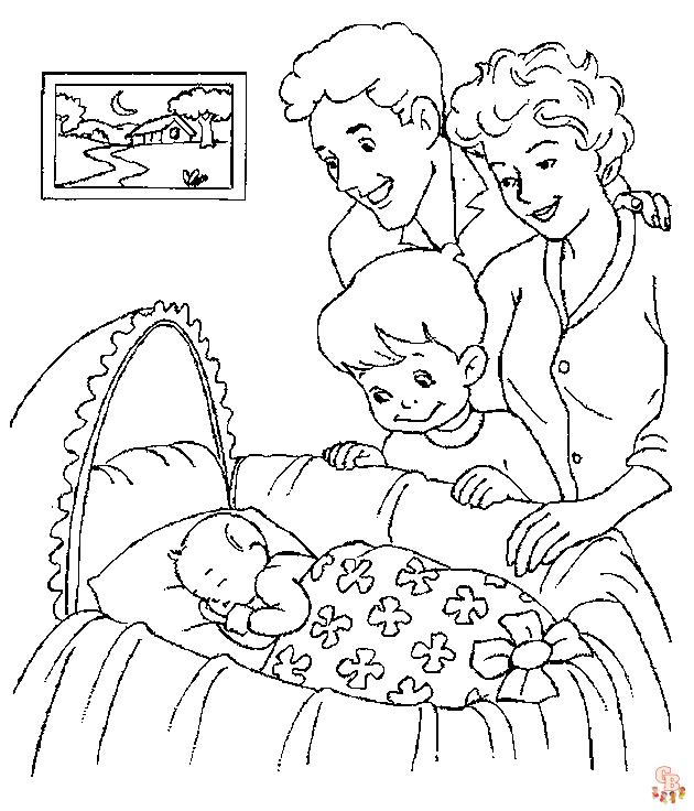 baby coloring pages
