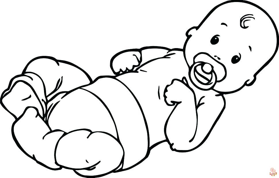 baby coloring pages