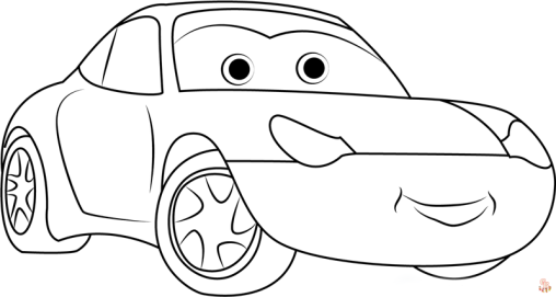 Disney Cars Coloring Pages for Kids | Free Printable Sheets