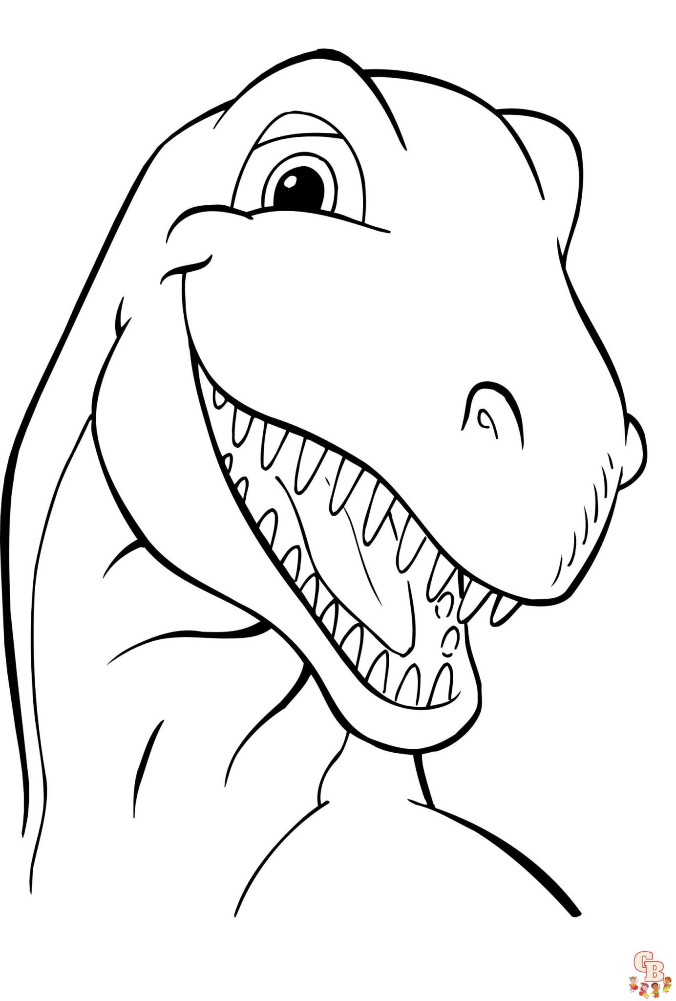 The best Dinosaur coloring pages for kids - GBcoloring