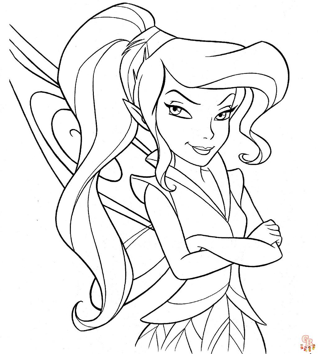 fairies coloring pages