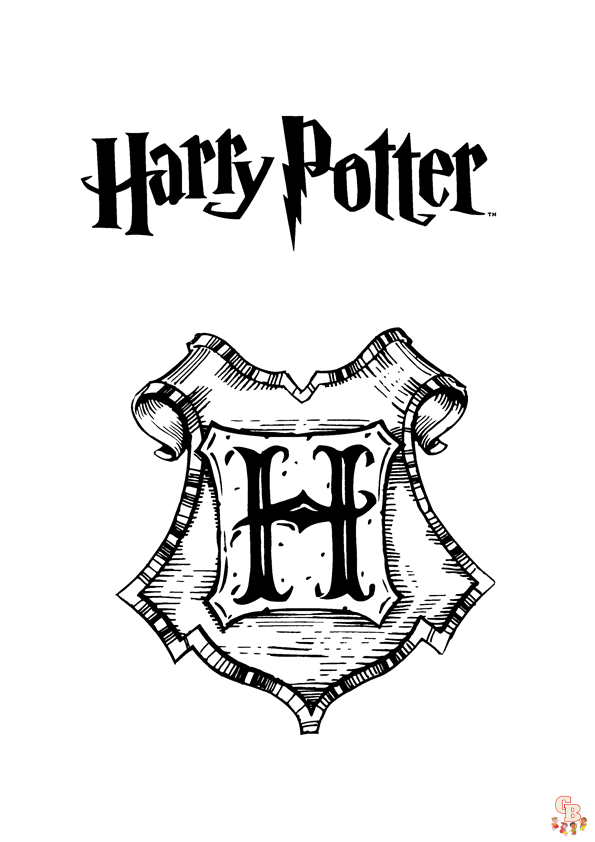 Harry Potter coloring pages