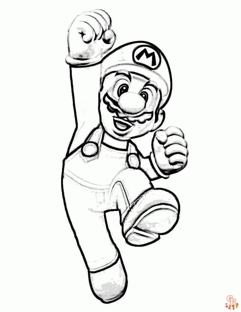 Super Mario Mario Bros Para Colorear Brightloan Ae