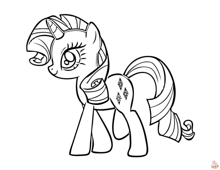 My Little Pony coloring pages for kids - GBcoloring