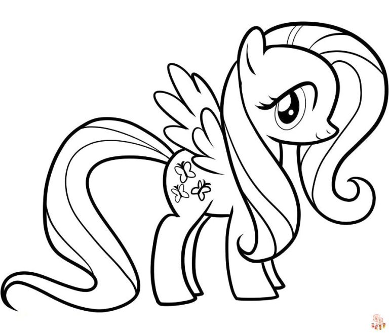 My Little Pony coloring pages for kids - GBcoloring