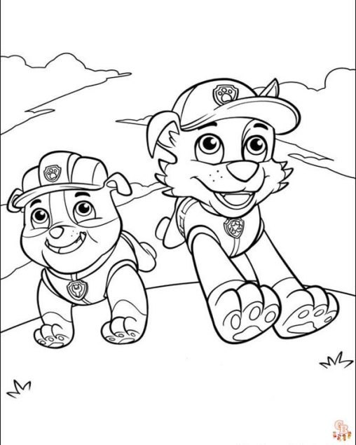 Paw Patrol Coloring Pages | Free and Printable for Kids