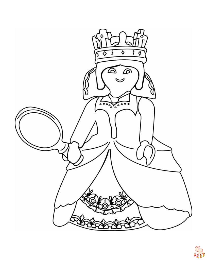 Playmobil coloring pages