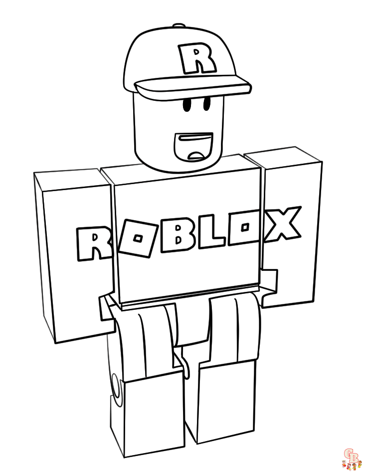 Roblox Coloring Pages for Kids, Girls, Boys - Roblox Characters