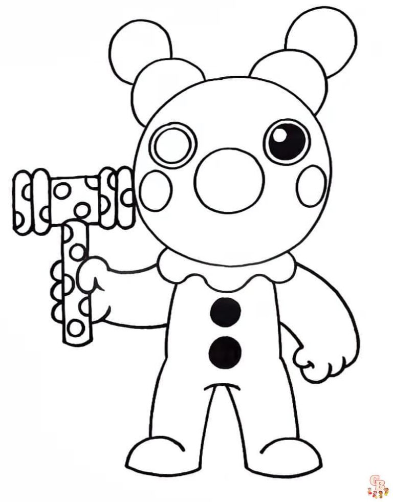 Free Roblox Coloring Pages For Kids To Print 