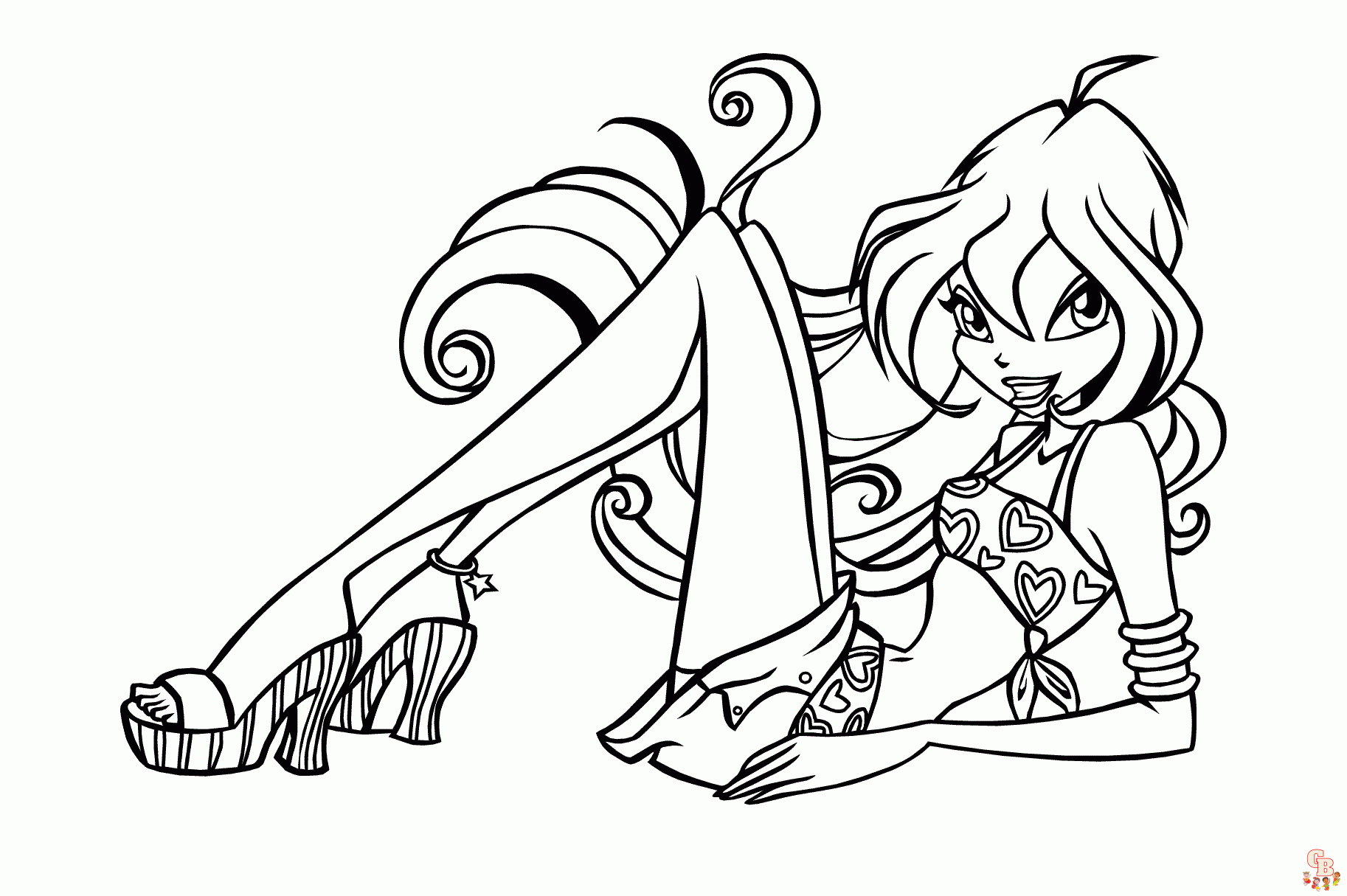 Winx Club coloring pages