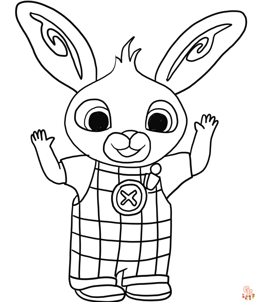 Bing coloring pages