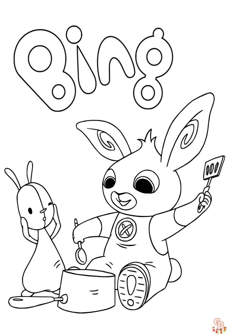 Color Your World with Free Printable Bing Coloring Pages