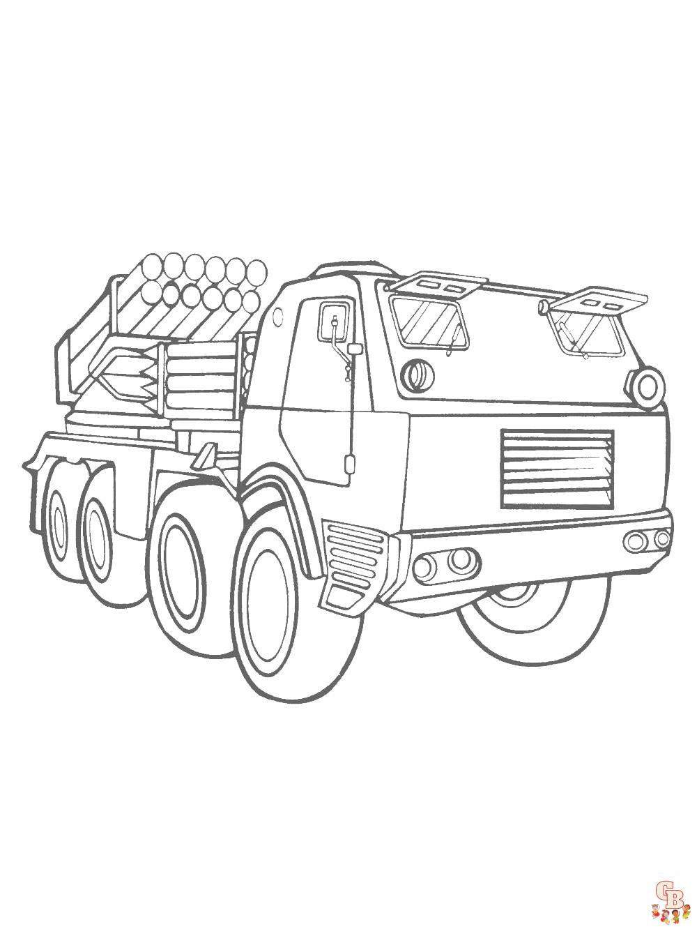army coloring pages