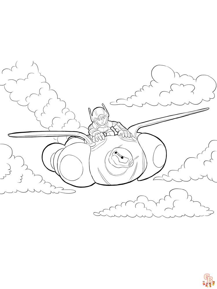 Big Hero 6 coloring pages