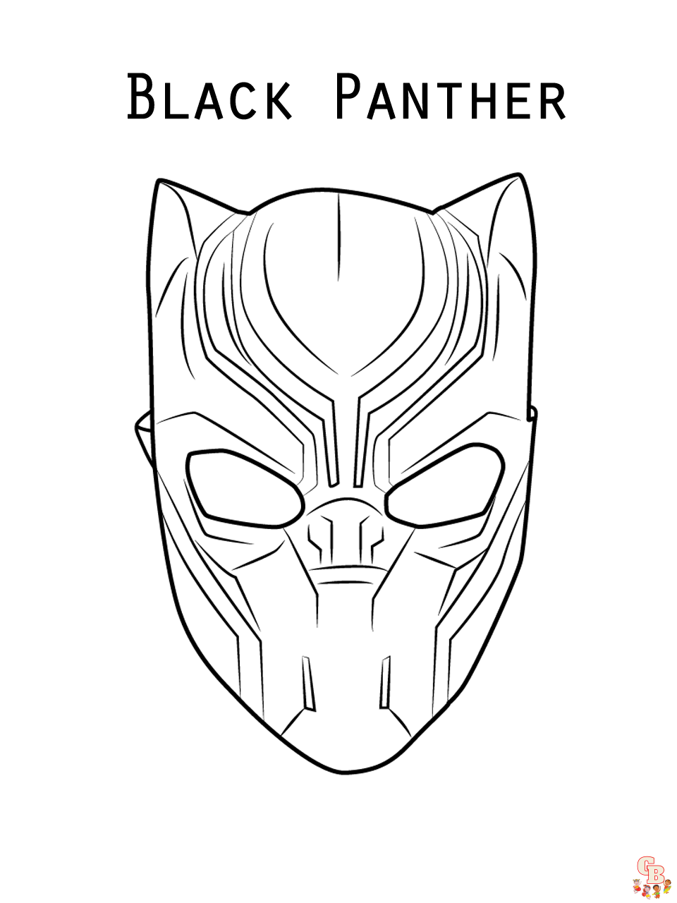 Black Panther coloring pages