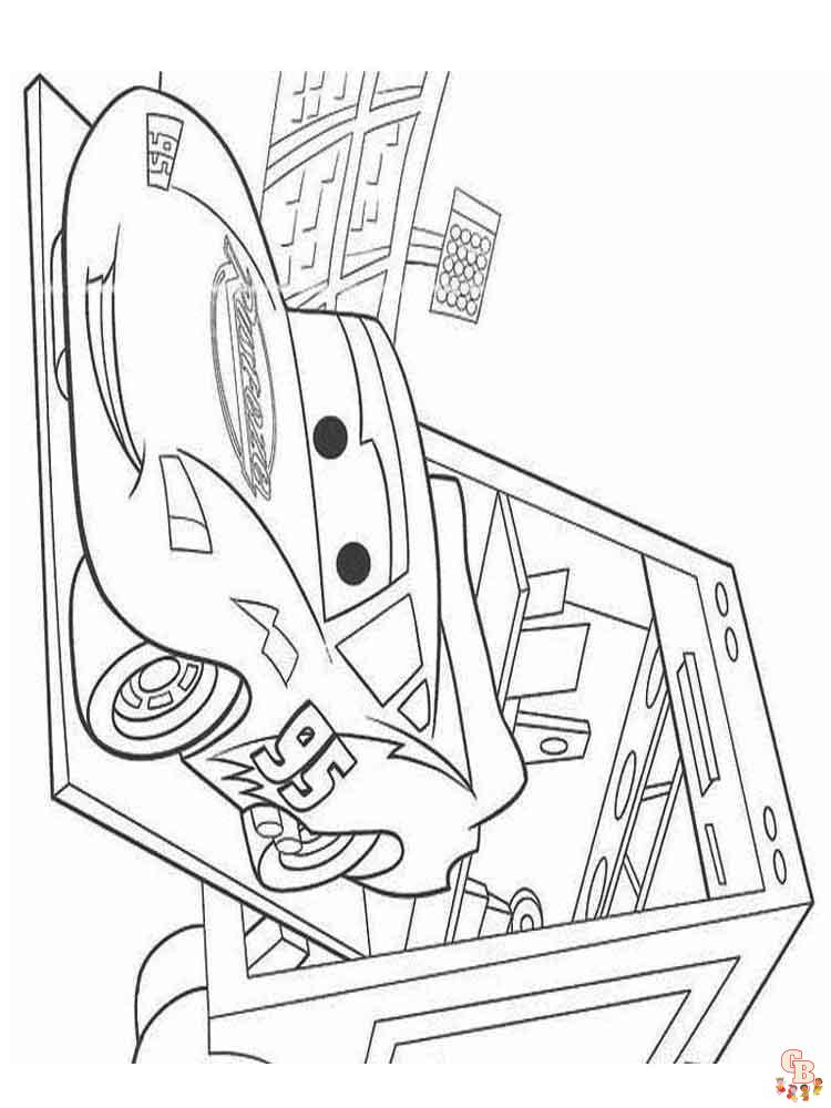 Car 2 coloring pages