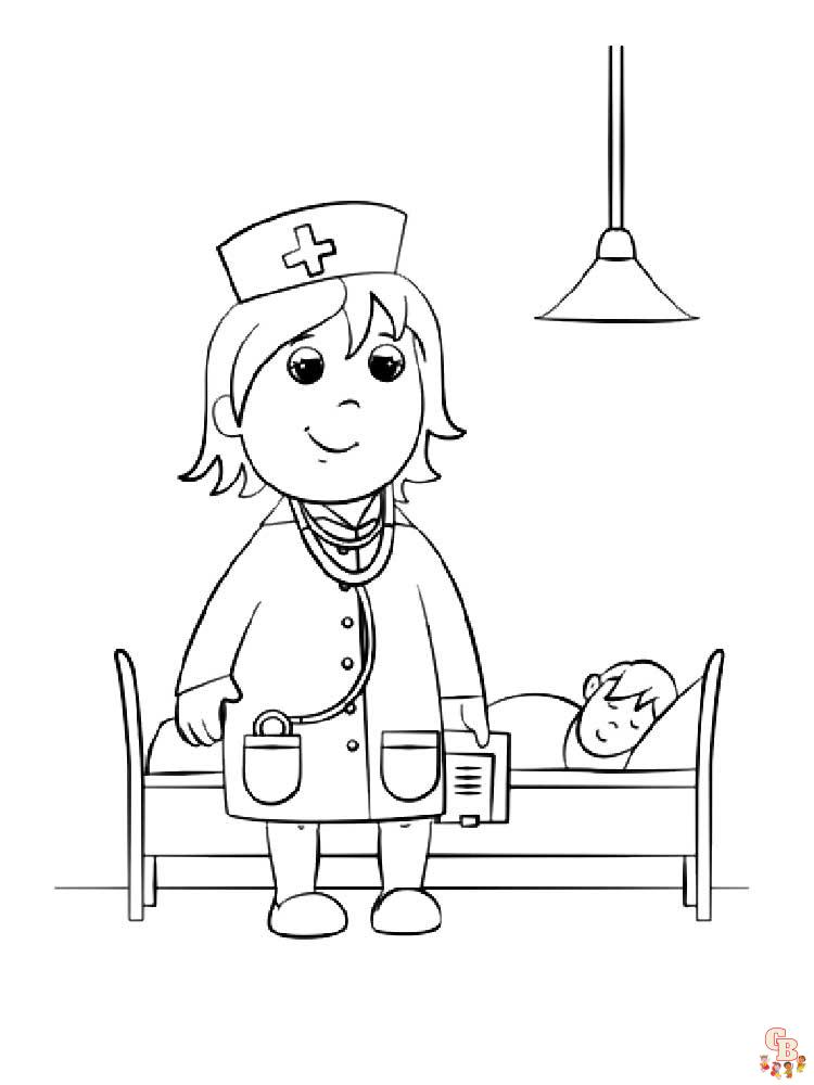 Doctor Coloring Pages