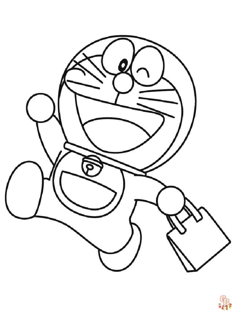 Doraemon coloring pages