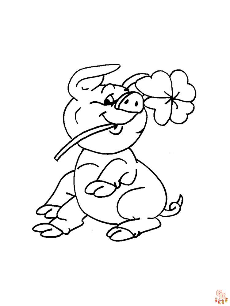Pig coloring pages