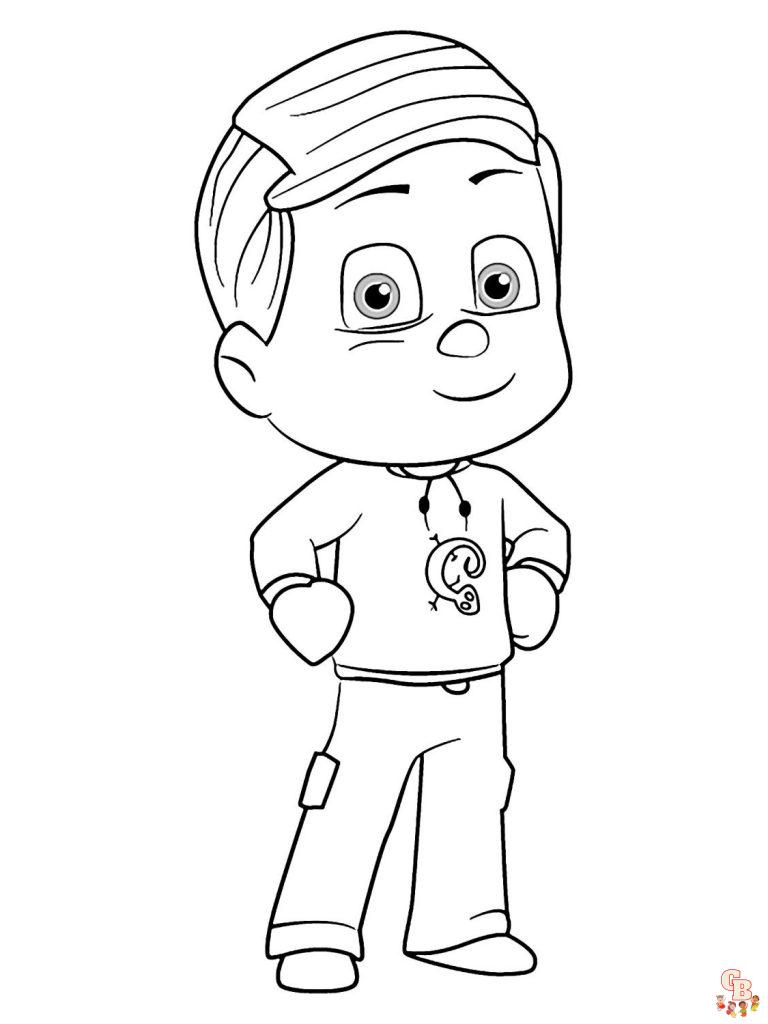 Free PJ Masks Coloring Pages for Kids - Printable and Easy