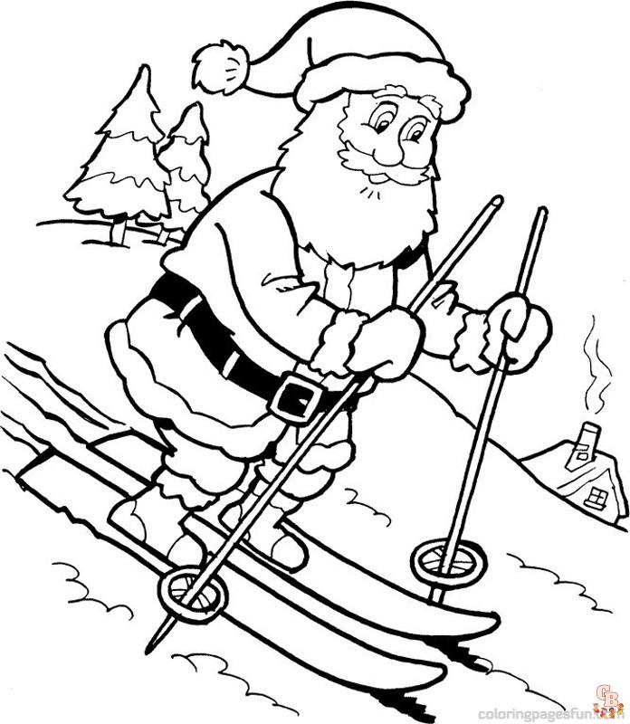 Santa Claus coloring pages
