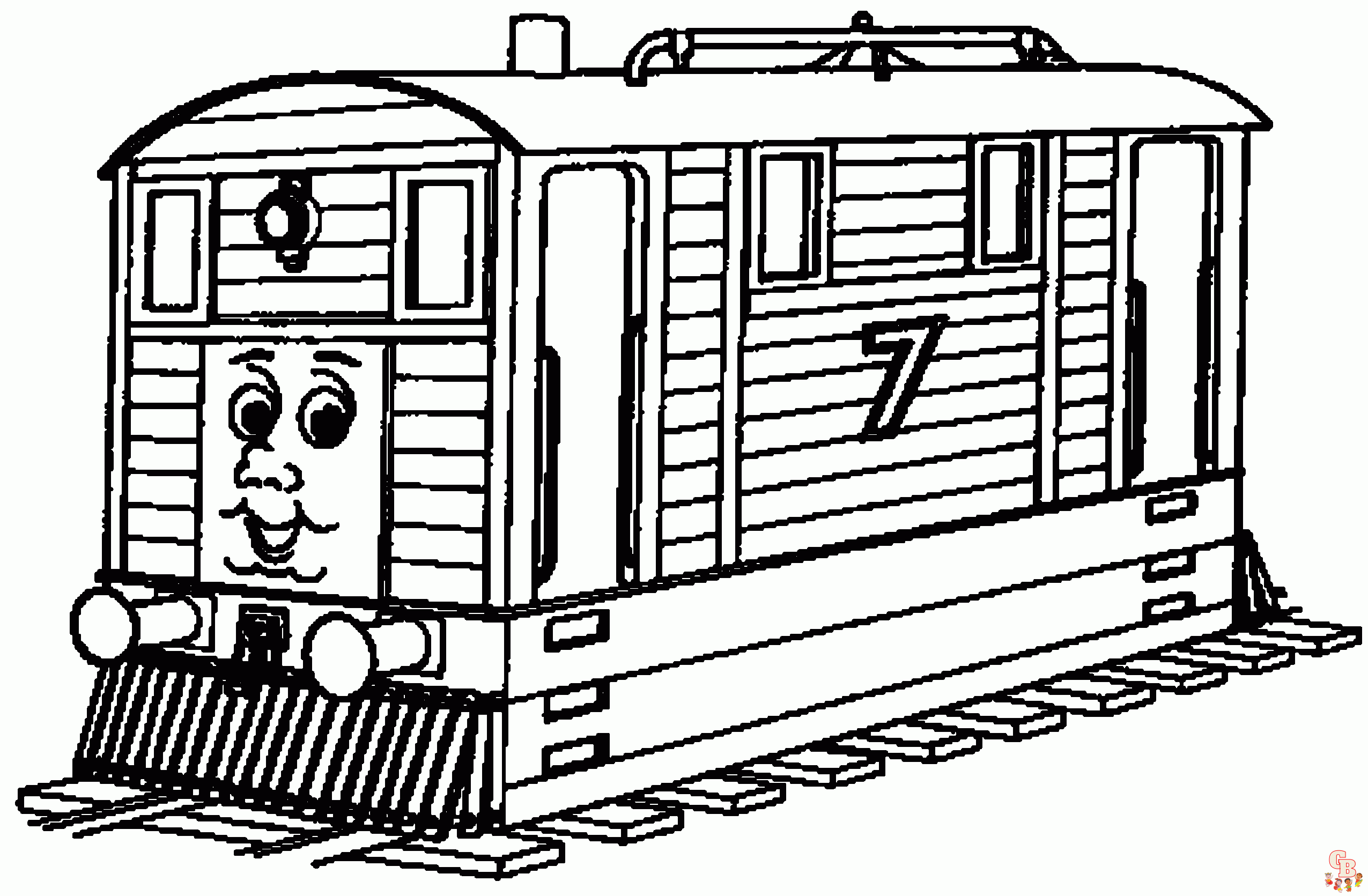 Thomas the Train coloring pages