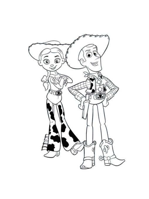 Best Toy Story coloring pages for kids