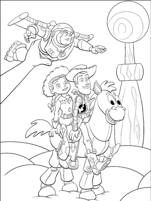 Best Toy Story coloring pages for kids