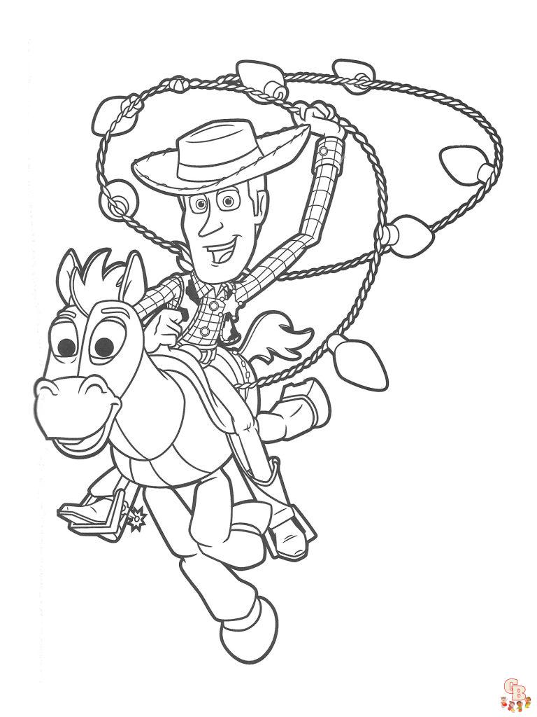 Best Toy Story coloring pages for kids
