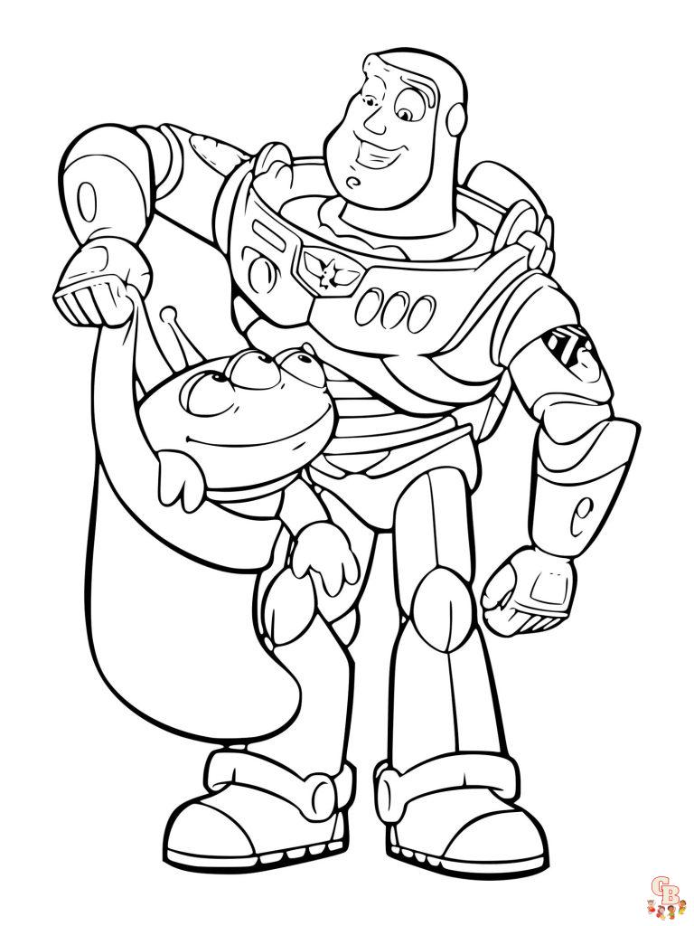 Best Toy Story coloring pages for kids