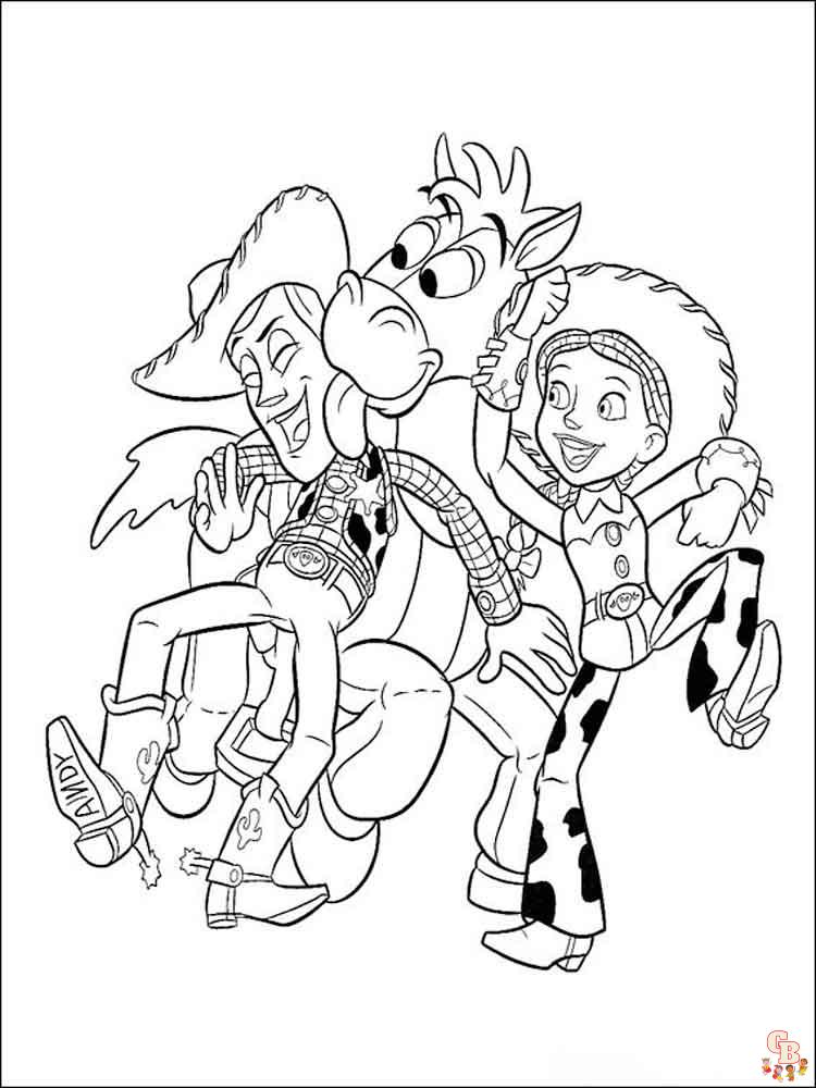 Best Toy Story coloring pages for kids 44