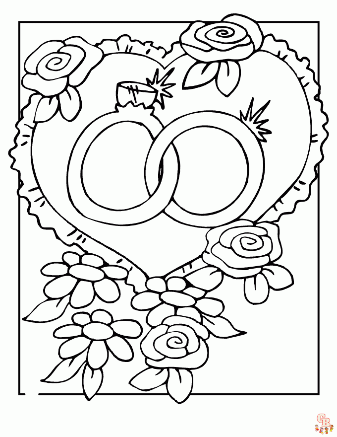 Wedding Coloring Pages