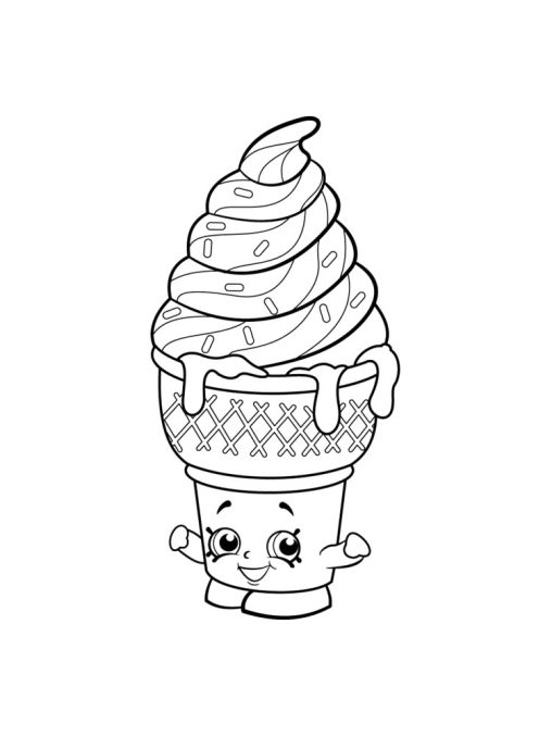 Ice Cream Coloring Pages - Sweet and Fun for Kids - GBcoloring