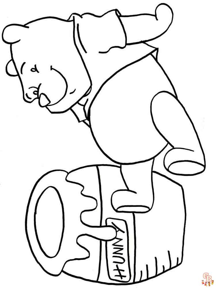 Winnie the Pooh Coloring Pages 55