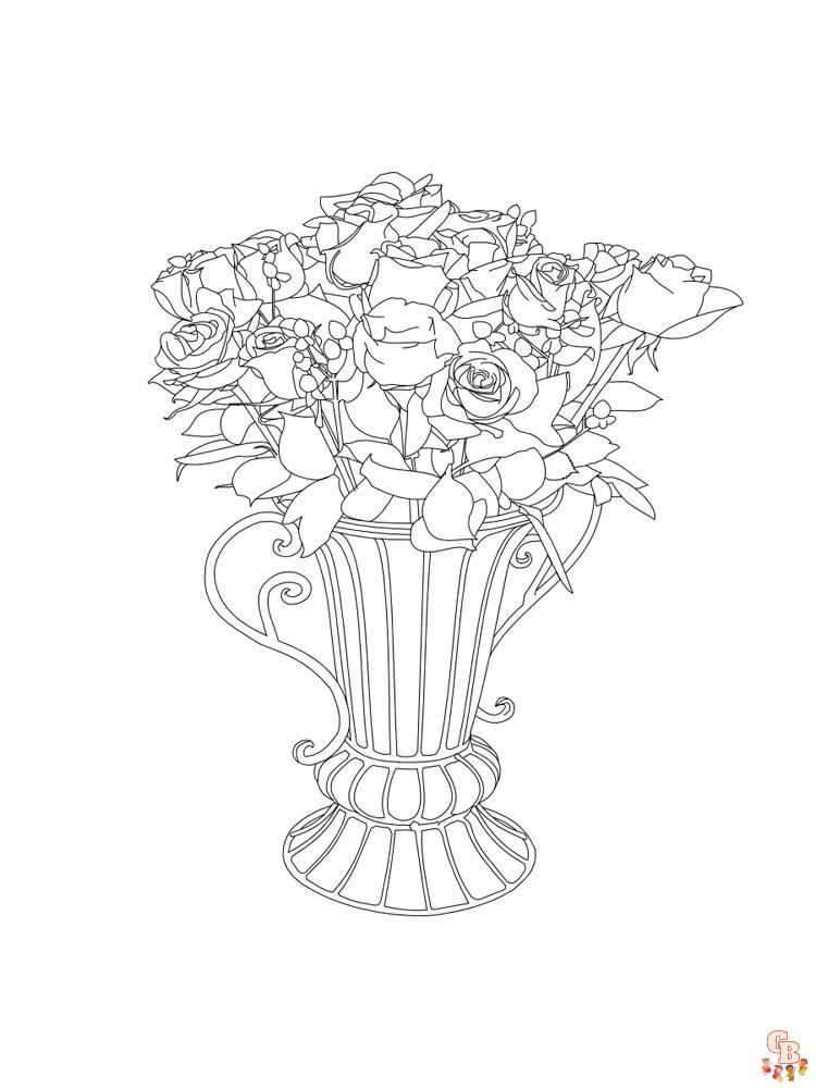 rose coloring pages 32