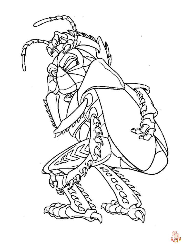 A Bugs Life Coloring Pages 1