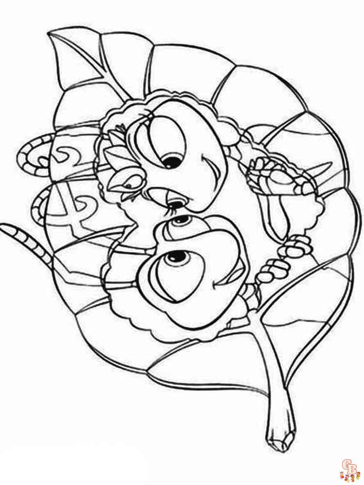 A Bugs Life Coloring Pages 5