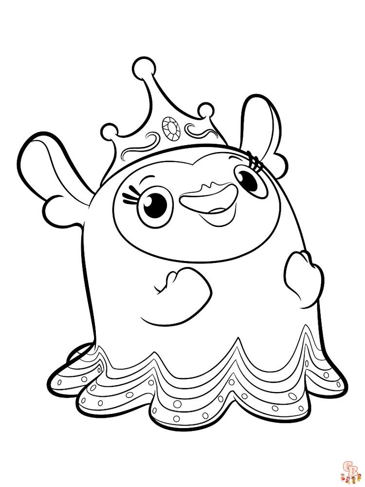 Abby Hatcher Coloring Pages 10