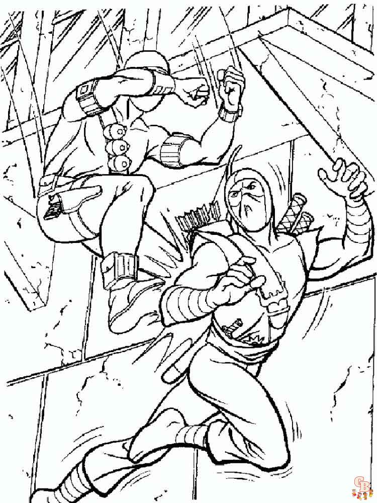 Action Man Coloring Pages 10