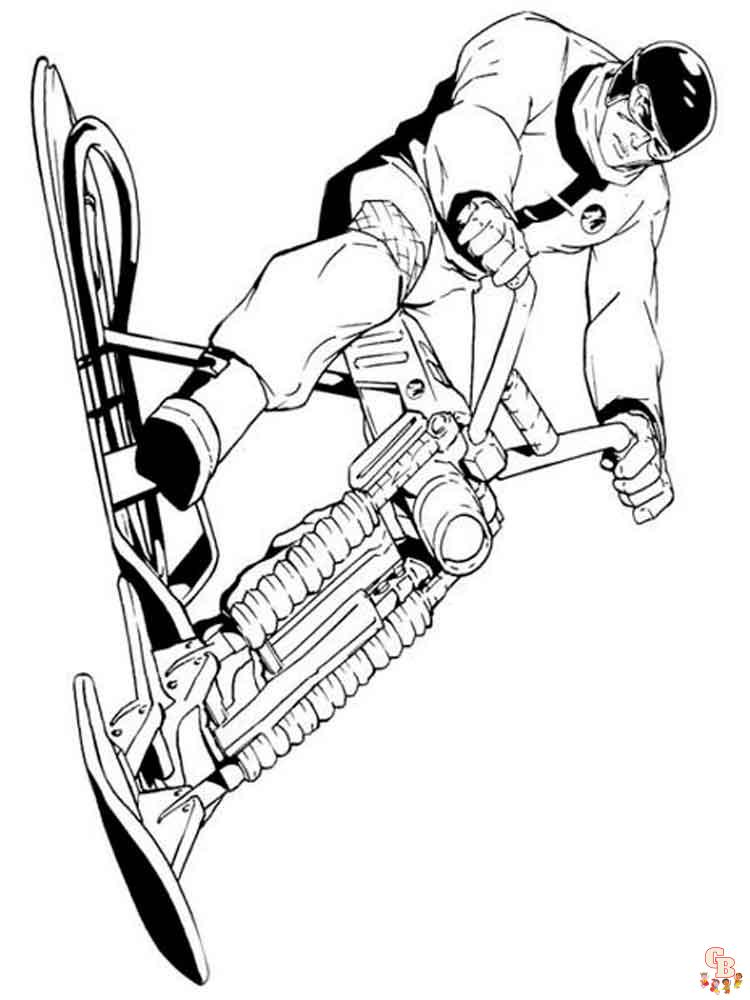 Action Man Coloring Pages 13