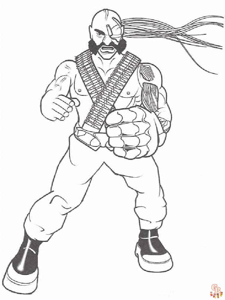 Action Man Coloring Pages 5