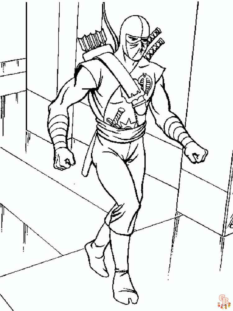 Action Man Coloring Pages 7