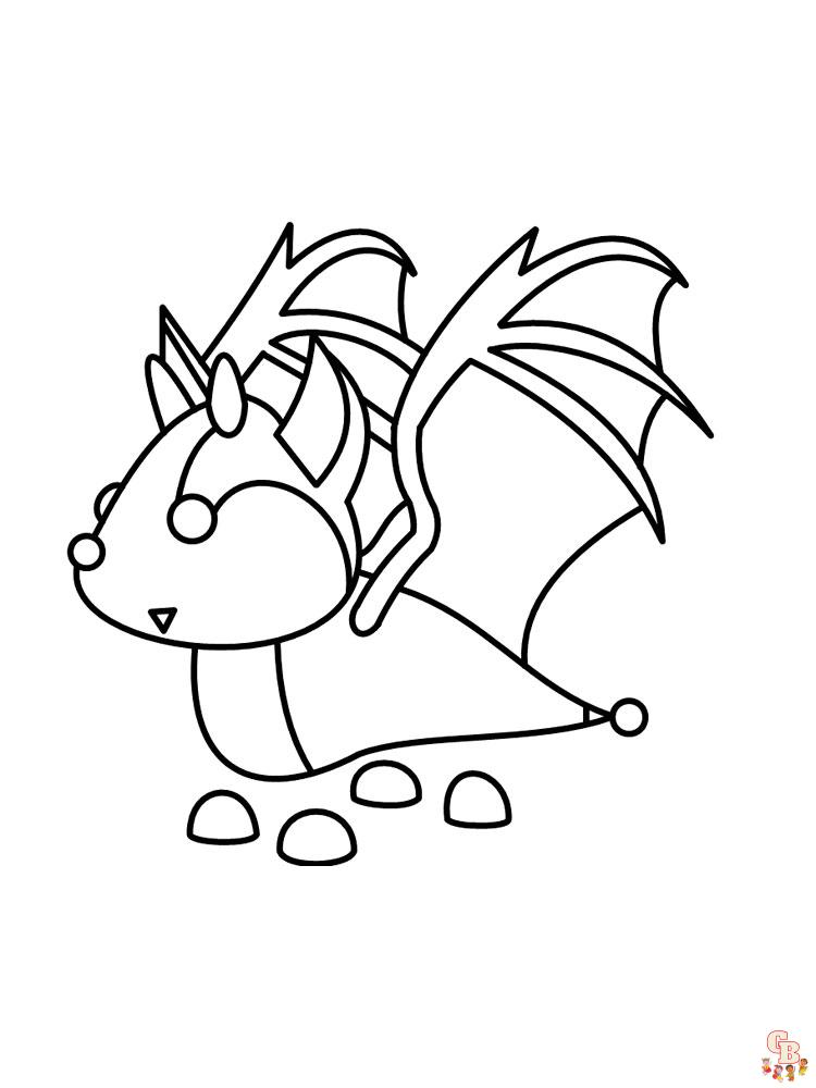 Adopt Me Coloring Pages 1