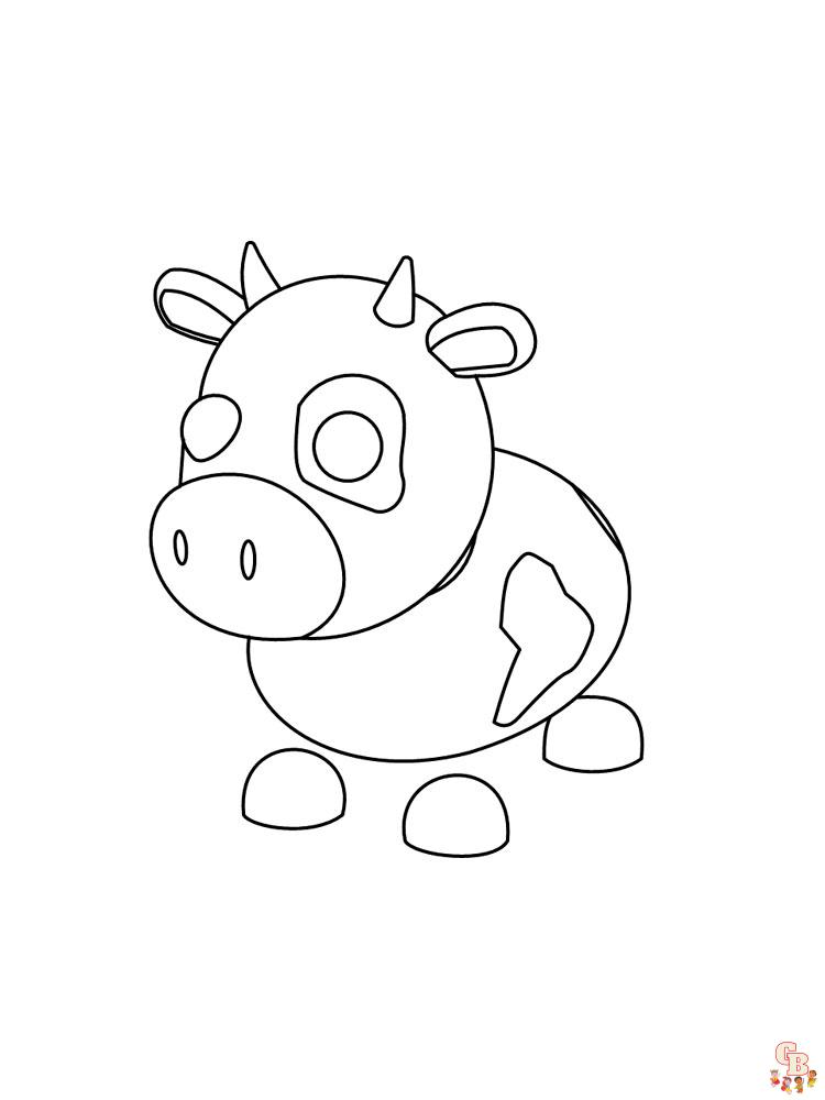 Adopt Me Coloring Pages 10